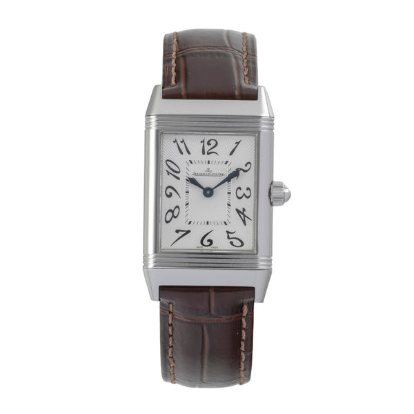 Jaeger LeCoultre Reverso Duetto Stahl Handaufzug Damenuhr Q2568403 256.8.75 [2605884]