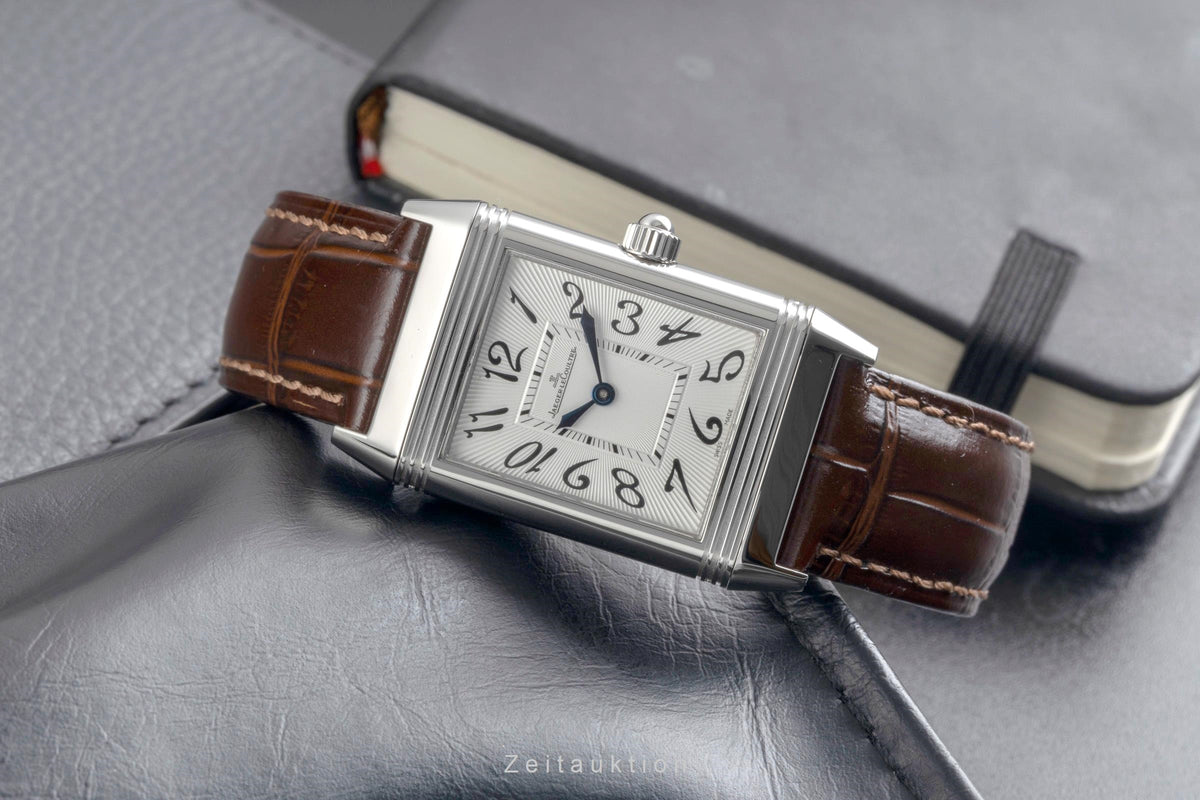 Jaeger LeCoultre Reverso Duetto Stahl Handaufzug Damenuhr Q2568403 256.8.75 [2605884]