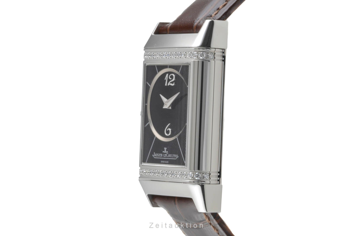 Jaeger LeCoultre Reverso Duetto Stahl Handaufzug Damenuhr Q2568403 256.8.75 [2605884]