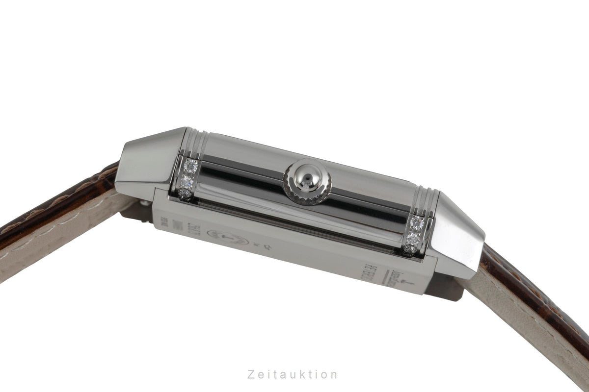 Jaeger LeCoultre Reverso Duetto Stahl Handaufzug Damenuhr Q2568403 256.8.75 [2605884]