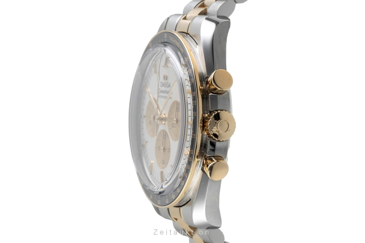 Omega Speedmaster Moonwatch chronographe acier / or  à remontage manuel montre pour hommes 310.20.42.50.02.001 LP: 20400EUR  [2605886]