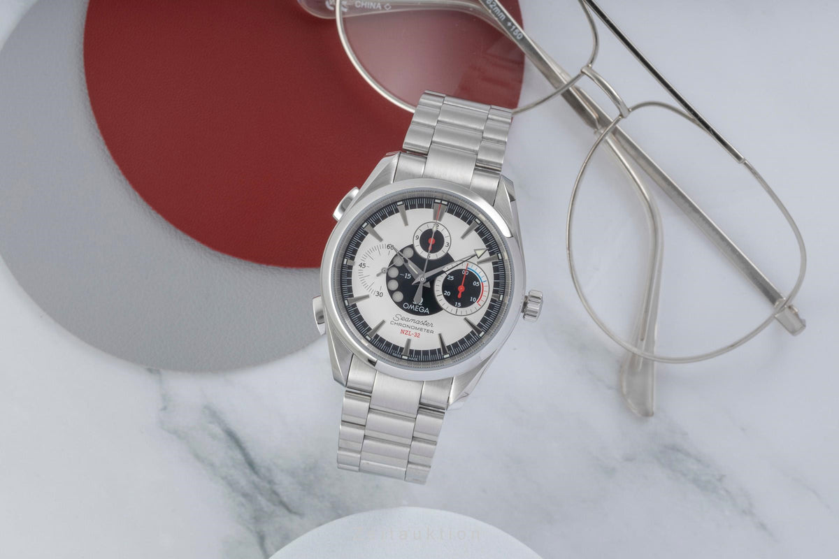Omega Seamaster chronograph steel automatic men's watch 2513.30.00,  177.1120  [2605888]