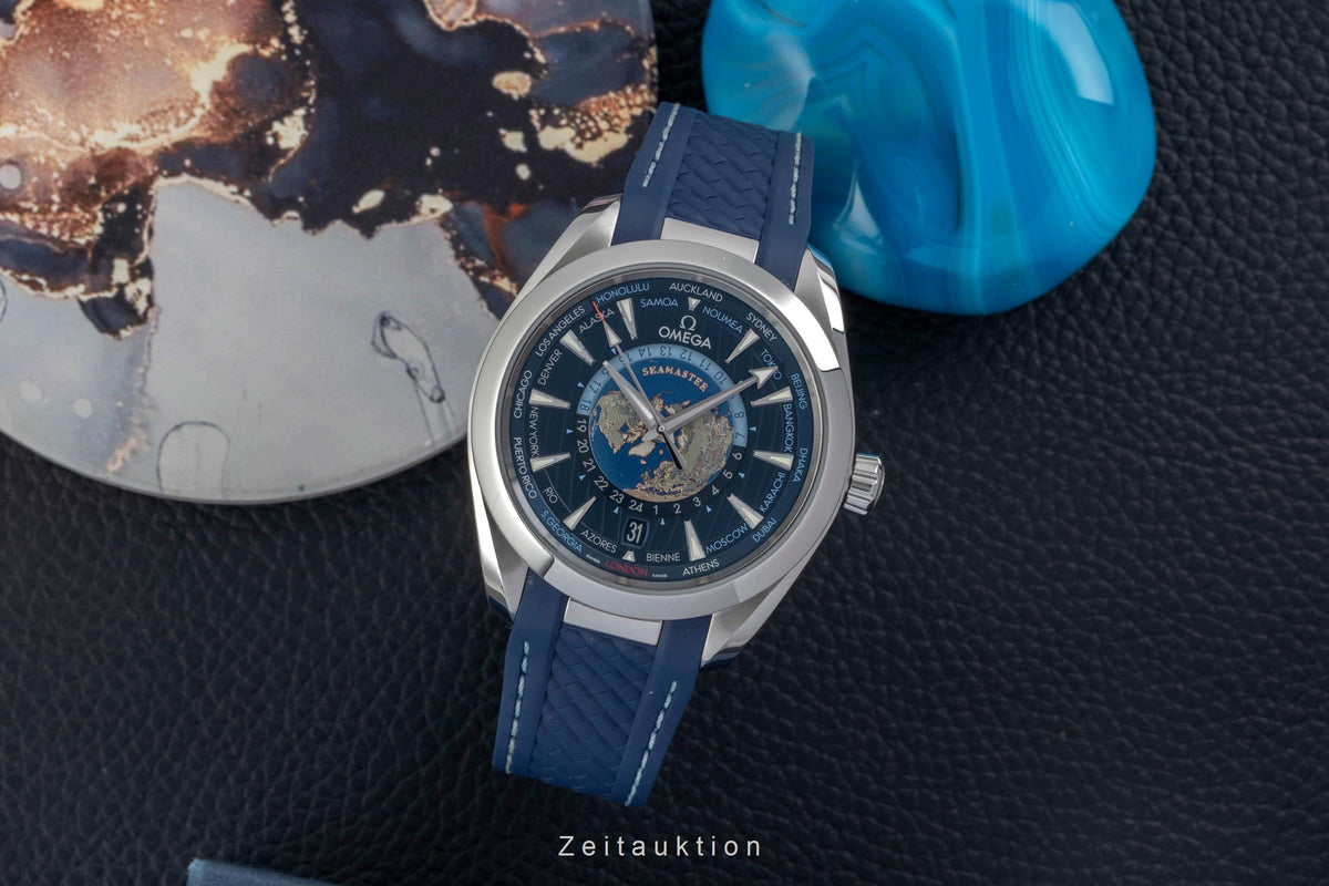 Omega Seamaster acero automático reloj para caballeros 220.12.43.22.03.001 LP: 10600EUR  [2605893]