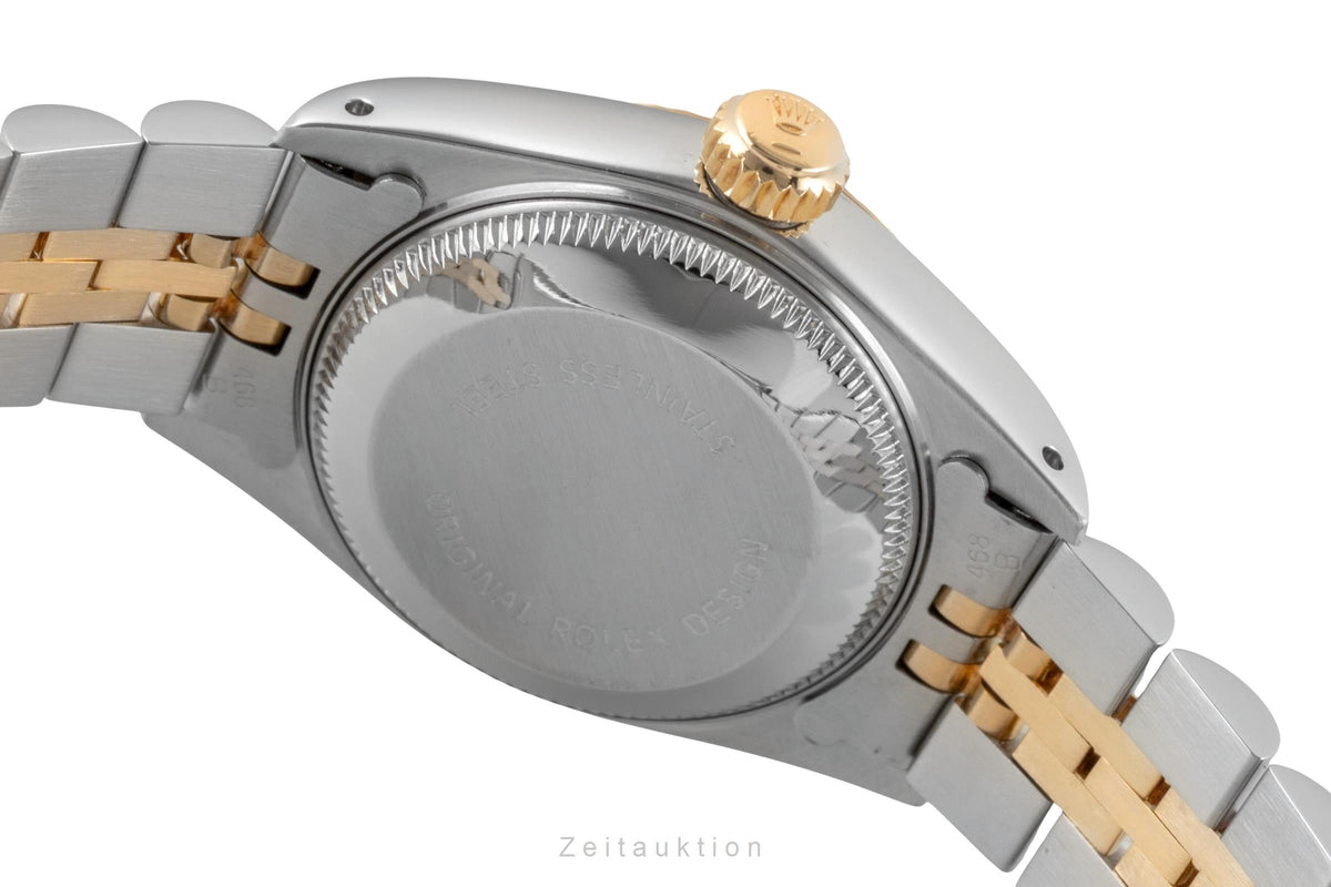 Rolex Lady Datejust 26 Black Dial Stahl / Gold Automatik Damenuhr 69173 X-Serie [2605894]