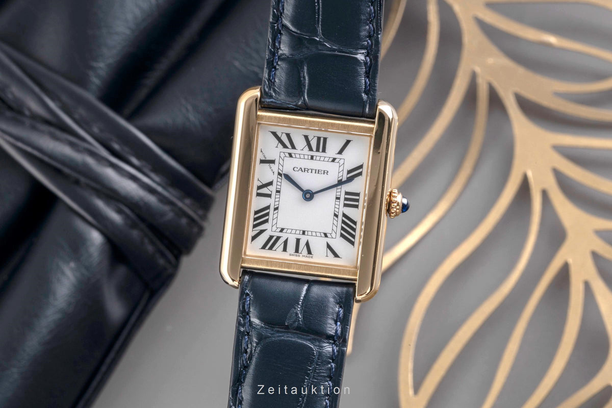 Cartier Tank steel / gold quartz women's watch W5200002  [2605895]