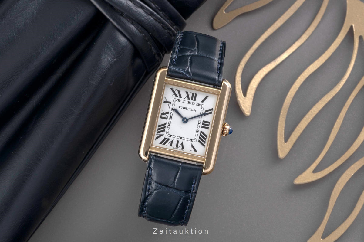 Cartier Tank steel / gold quartz women's watch W5200002  [2605895]
