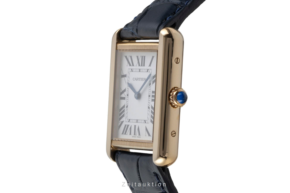 Cartier Tank steel / gold quartz women's watch W5200002  [2605895]
