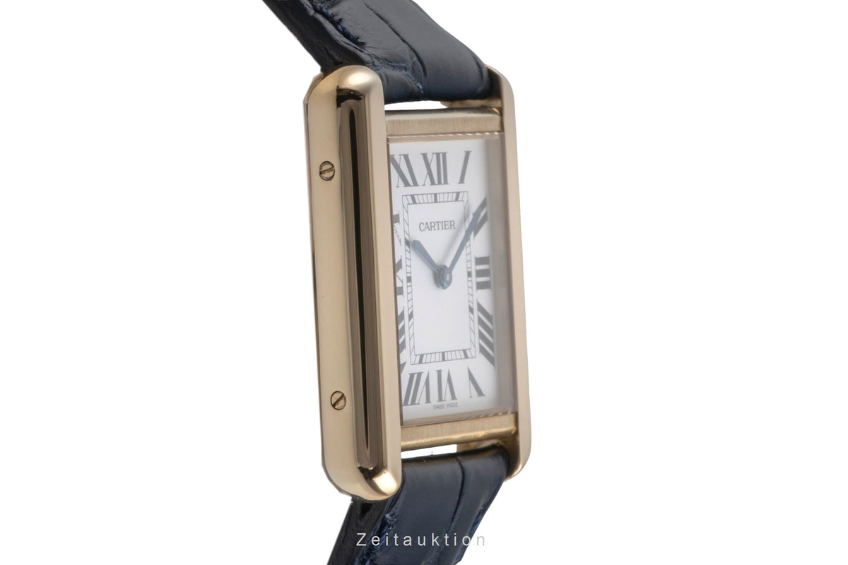 Cartier Tank steel / gold quartz women's watch W5200002  [2605895]