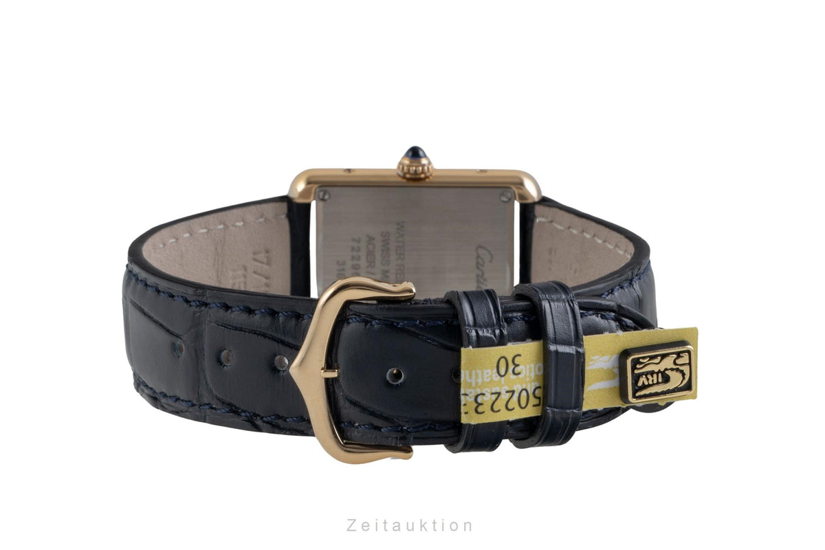 Cartier Tank steel / gold quartz women's watch W5200002  [2605895]