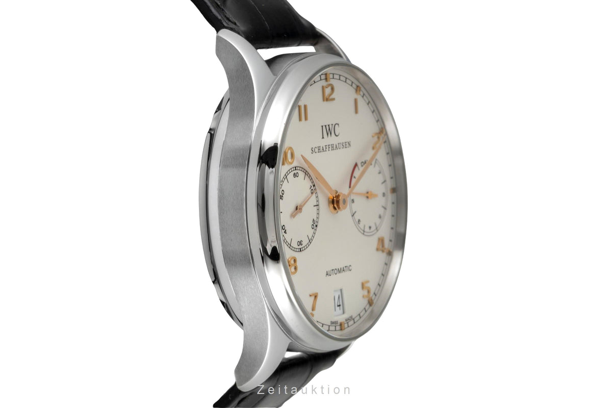 IWC Portugieser acciaio automatismo orologio da uomo IW500114  [2605896]