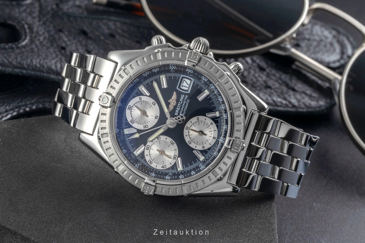 Breitling Chronomat chronograph steel automatic men's watch A13352  [2605897]