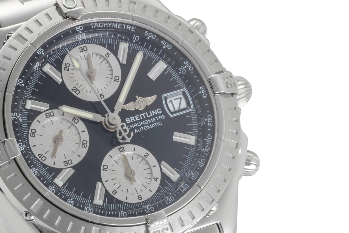 Breitling Chronomat chronograph steel automatic men's watch A13352  [2605897]