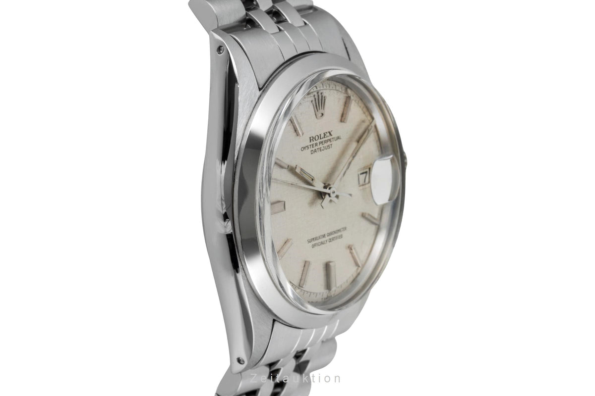 Rolex Datejust acero automático reloj para caballeros 1600 Vintage  [2605898]