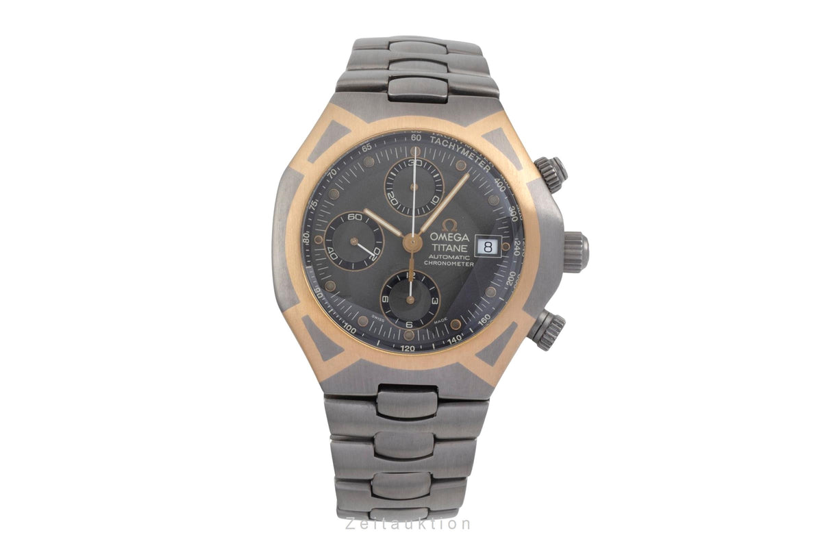 Omega Seamaster cronógrafo titanio / oro automático reloj para caballeros 5890.40.00  [2605899]