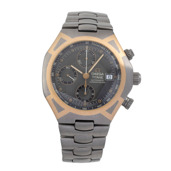 Omega Seamaster cronógrafo titanio / oro automático reloj para caballeros 5890.40.00  [2605899]