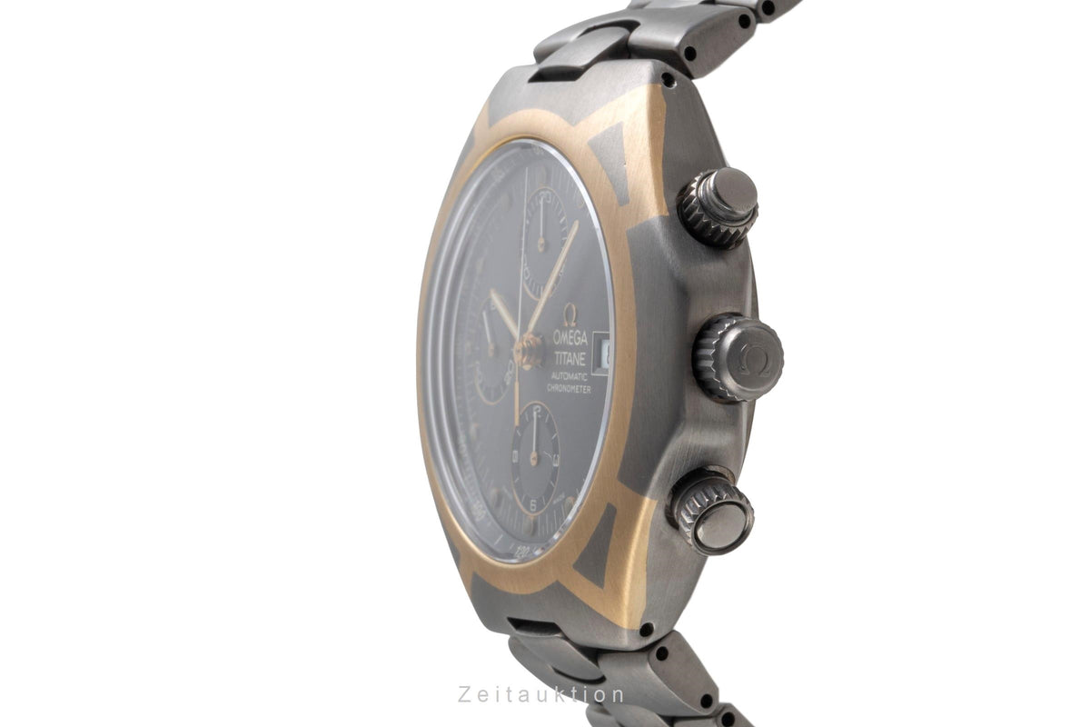 Omega Seamaster cronógrafo titanio / oro automático reloj para caballeros 5890.40.00  [2605899]