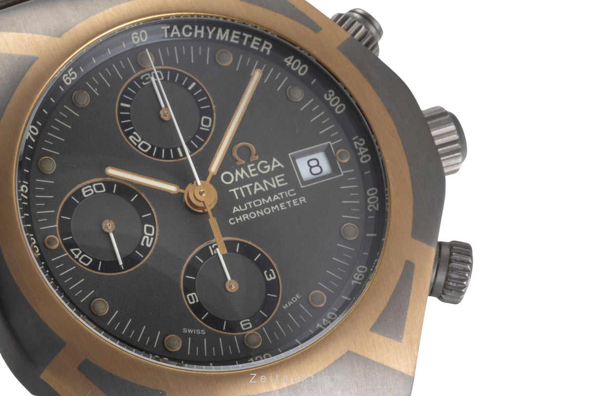 Omega Seamaster cronógrafo titanio / oro automático reloj para caballeros 5890.40.00  [2605899]