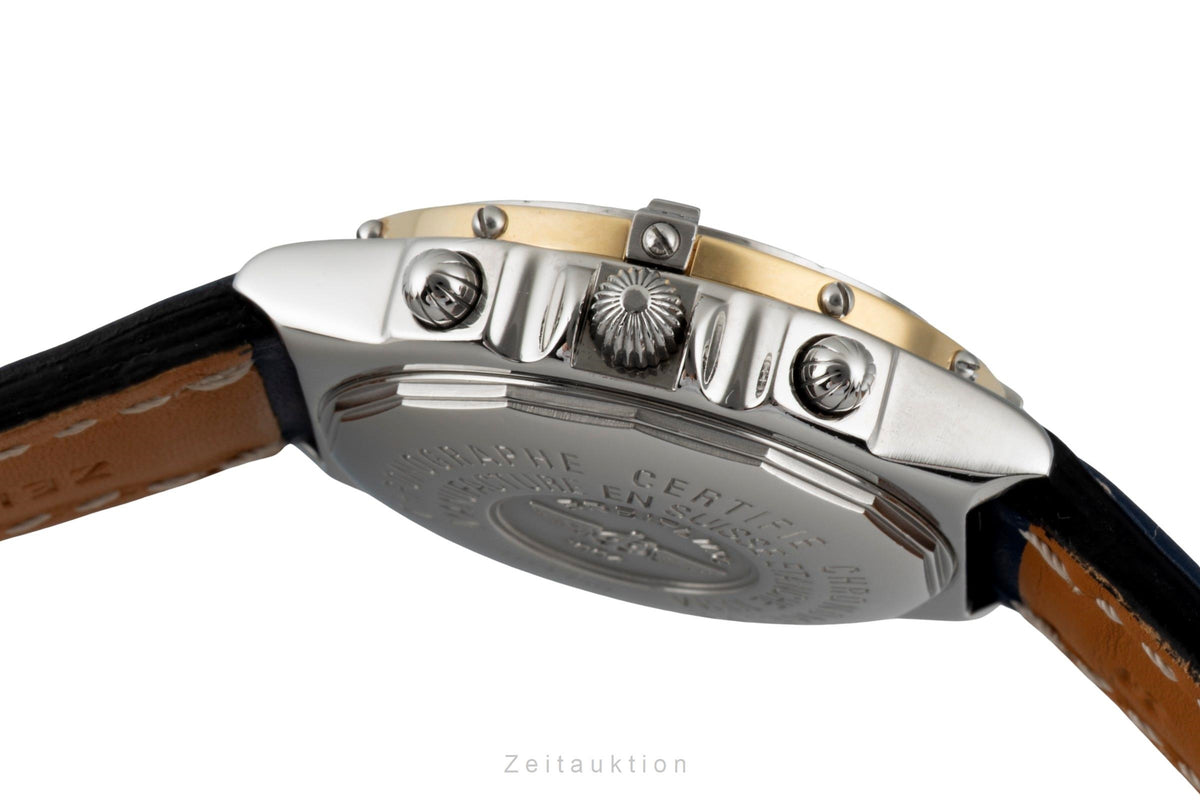 Breitling Chronomat chronographe acier / or  automatique montre pour hommes D13350  [2605902]