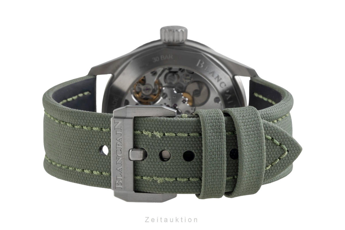 Blancpain Fifty Fathoms titanium automatic men's watch 5000-1210-G52A LP: 13300EUR  [2605904]