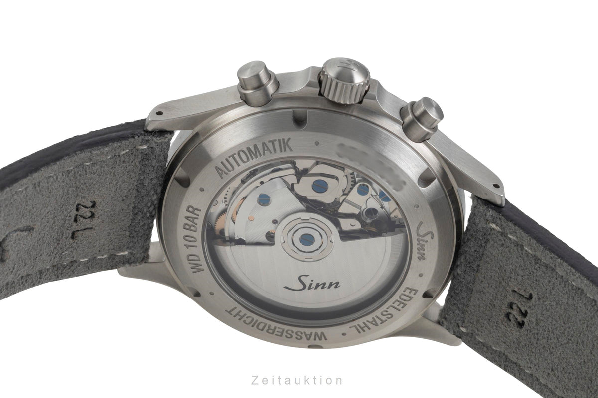 Sinn 358 cronógrafo acero automático reloj para caballeros 358.065 LP: 3150EUR  [2605908]