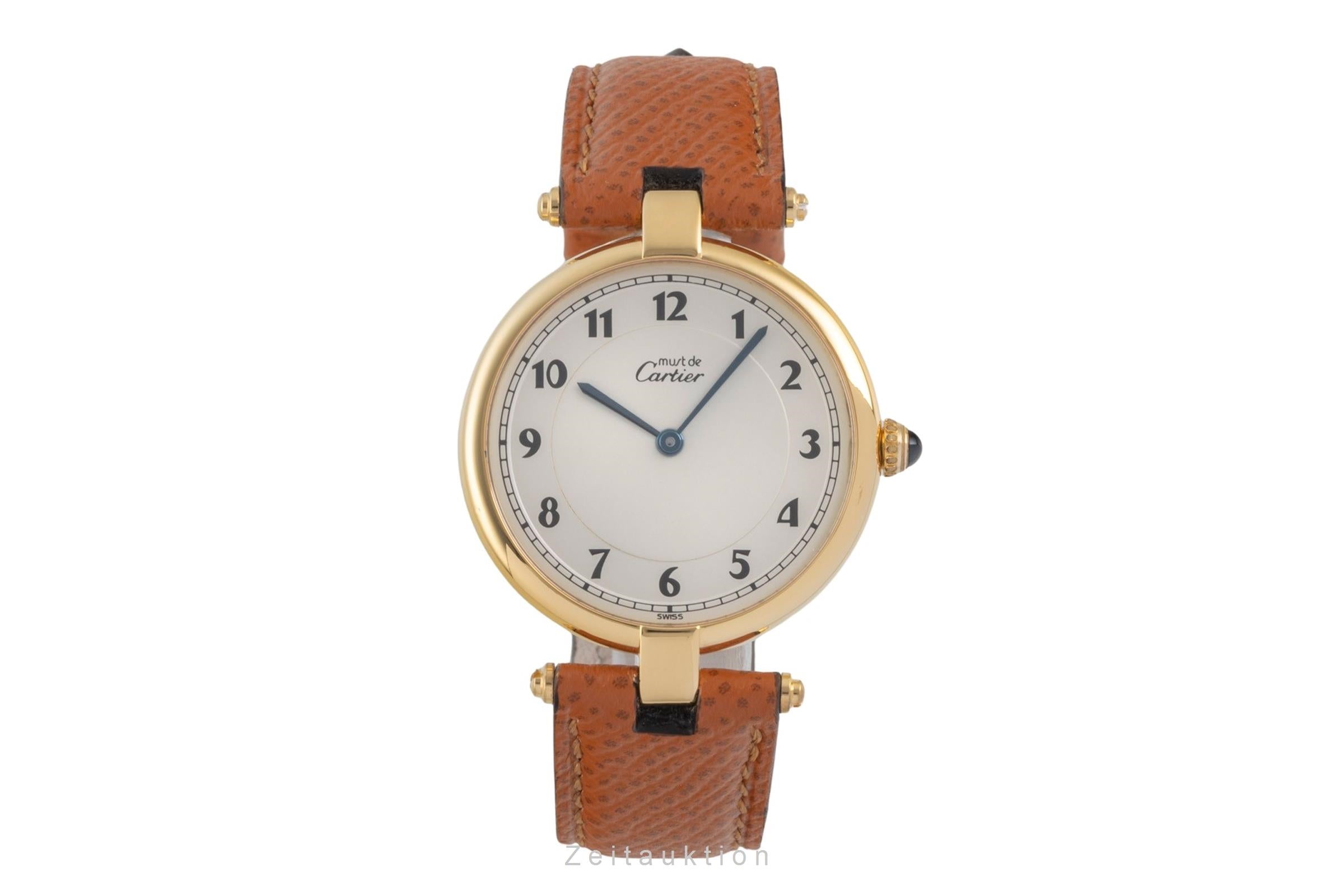 Cartier Vermeil silver-gilt quartz Kal. 90 Ref. 590003 | 2605910