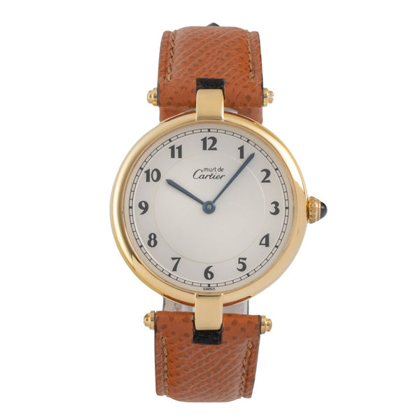 Cartier Vermeil silver-gilt quartz unisex 590003  [2605910]