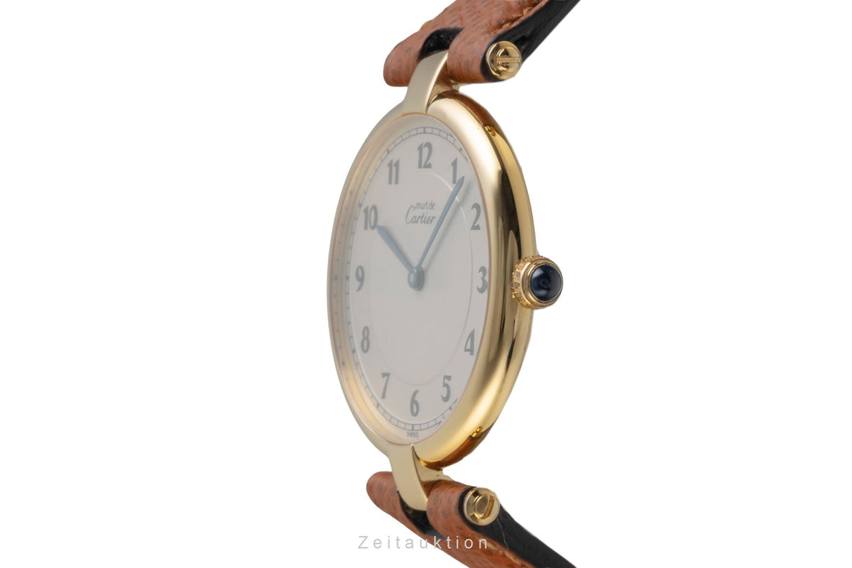 Cartier Vermeil silver-gilt quartz unisex 590003  [2605910]
