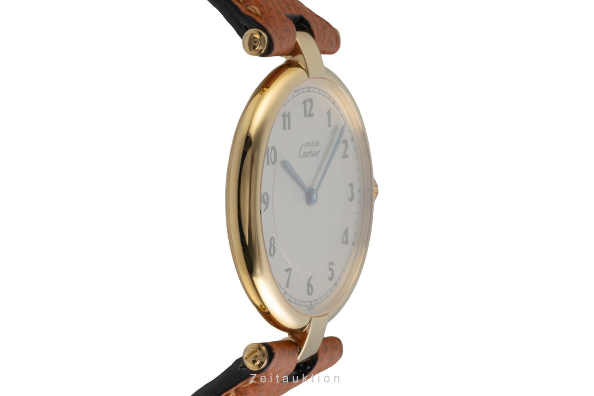Cartier Vermeil silver-gilt quartz unisex 590003  [2605910]