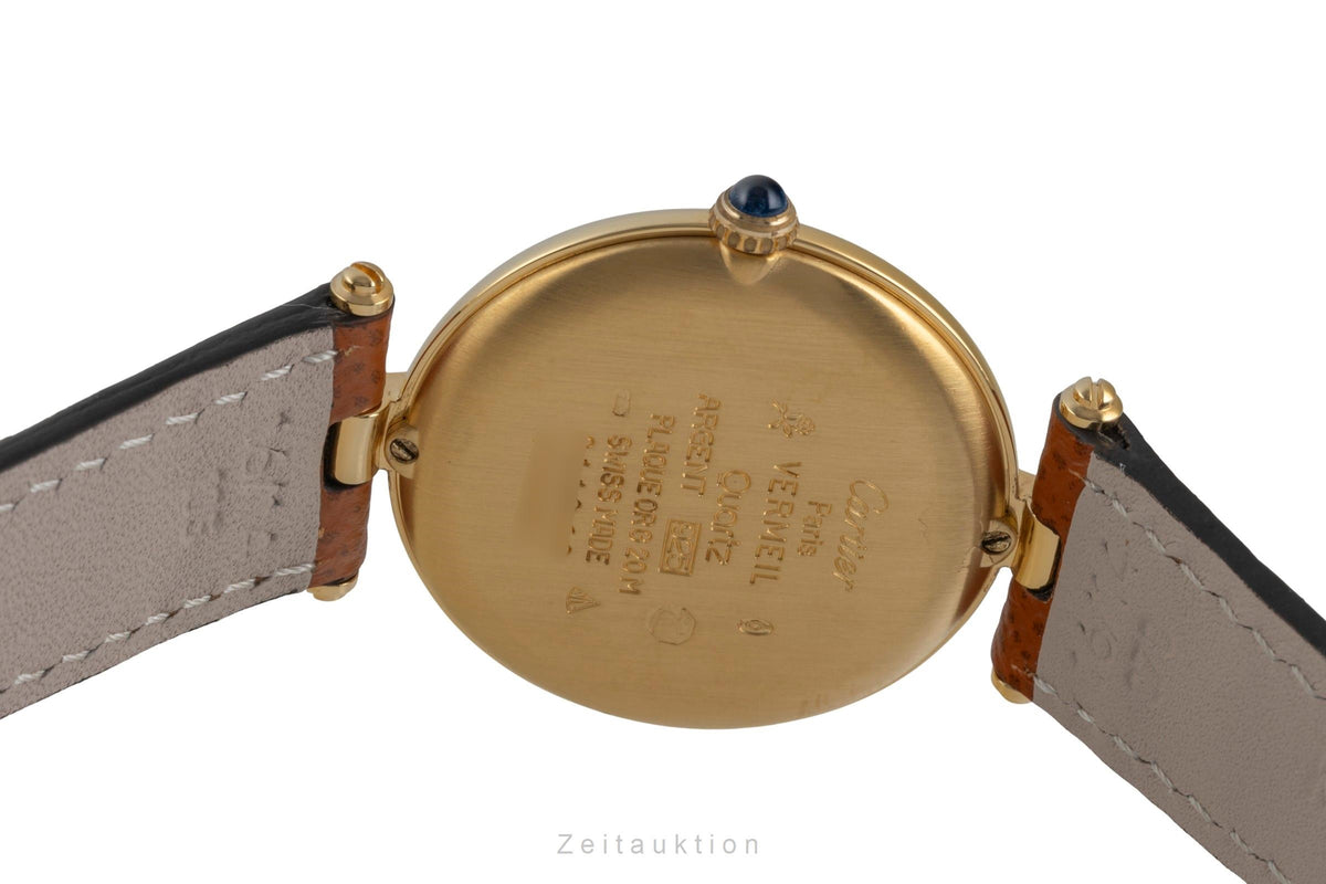 Cartier Vermeil silver-gilt quartz unisex 590003  [2605910]