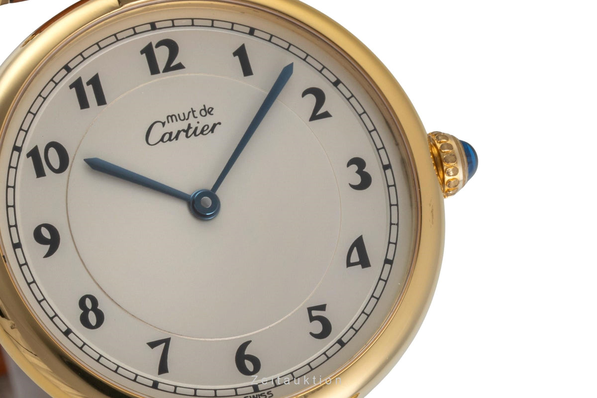 Cartier Vermeil silver-gilt quartz unisex 590003  [2605910]