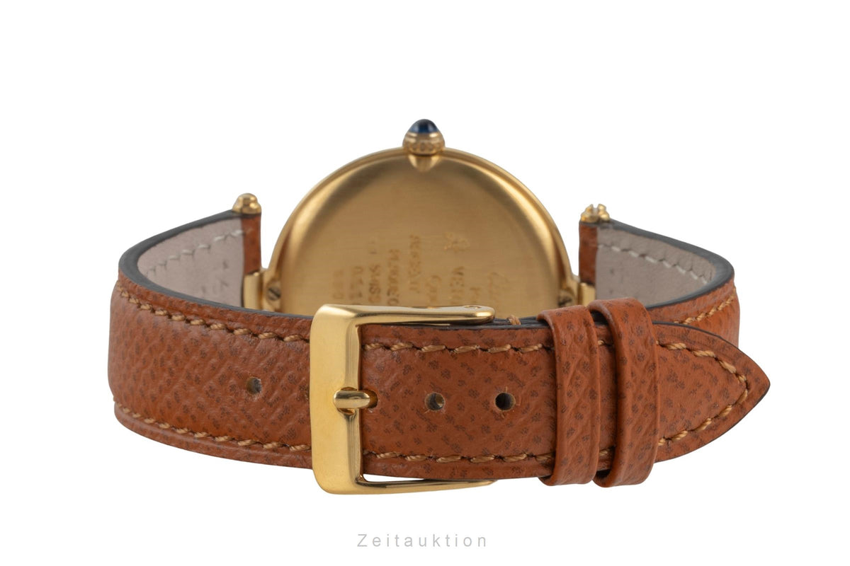 Cartier Vermeil silver-gilt quartz unisex 590003  [2605910]