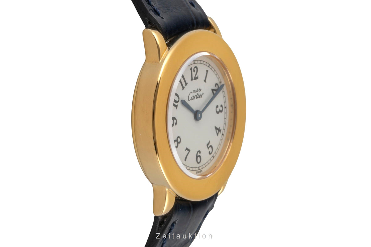 Cartier Ronde silver-gilt quartz women's watch W1008843, 1801  [2605911]