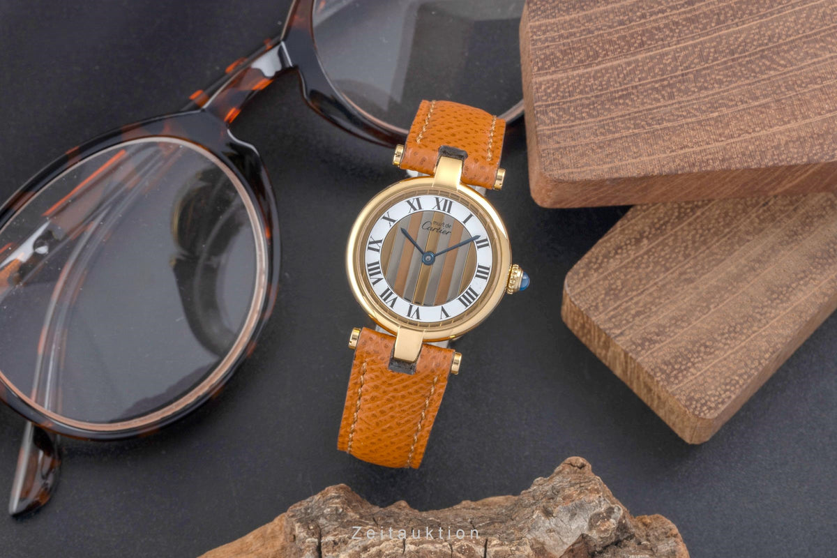 Cartier Vermeil silver-gilt quartz women's watch 590004  [2605912]