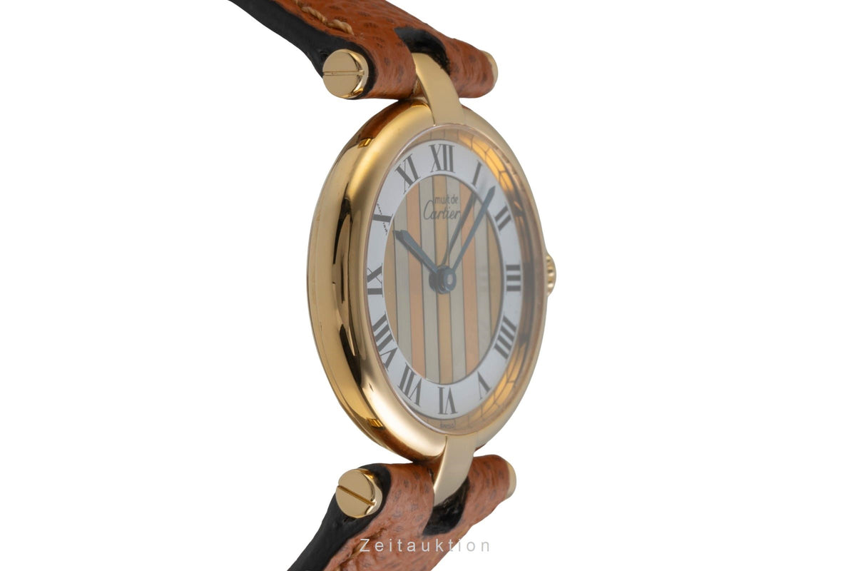Cartier Vermeil silver-gilt quartz women's watch 590004  [2605912]