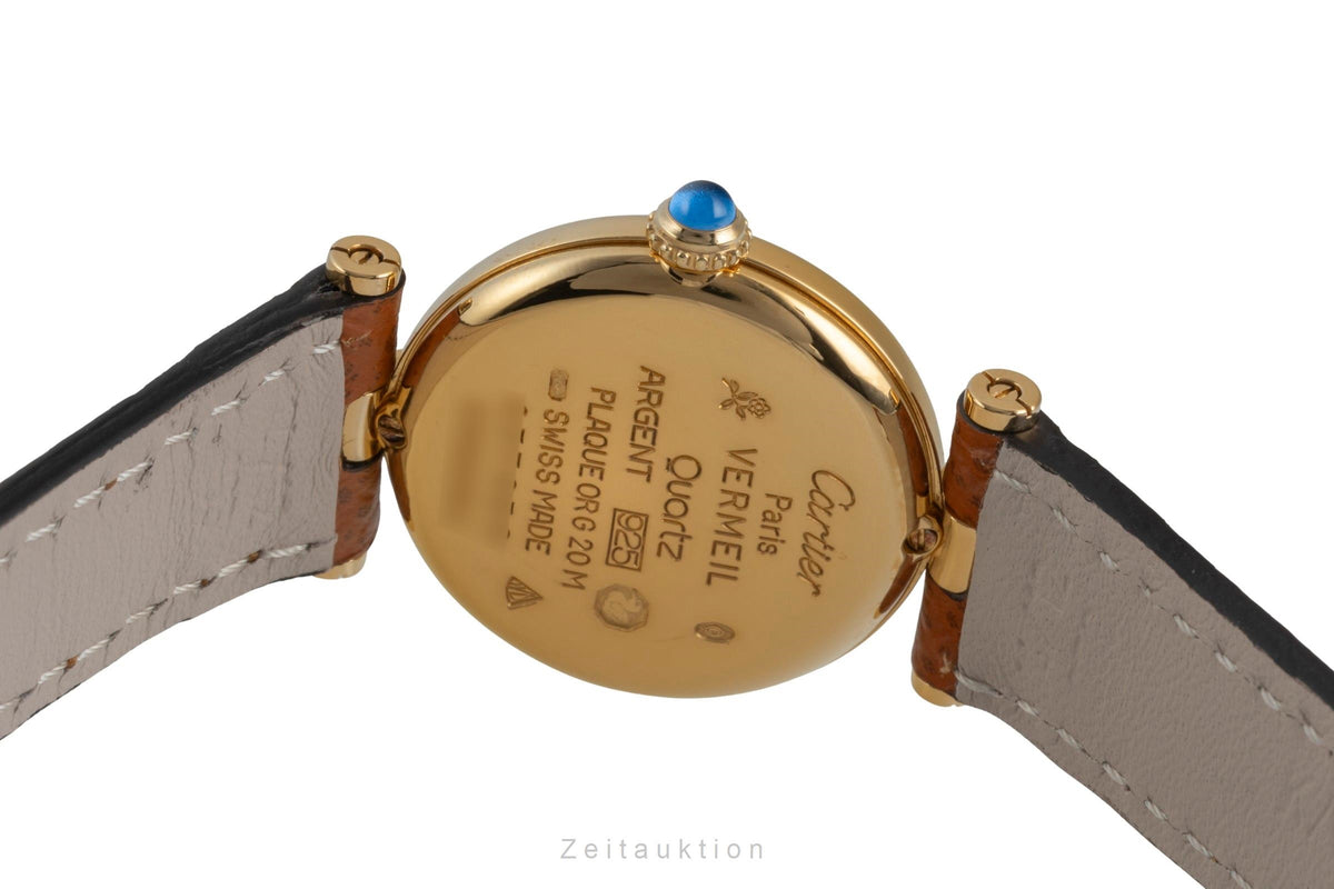 Cartier Vermeil silver-gilt quartz women's watch 590004  [2605912]