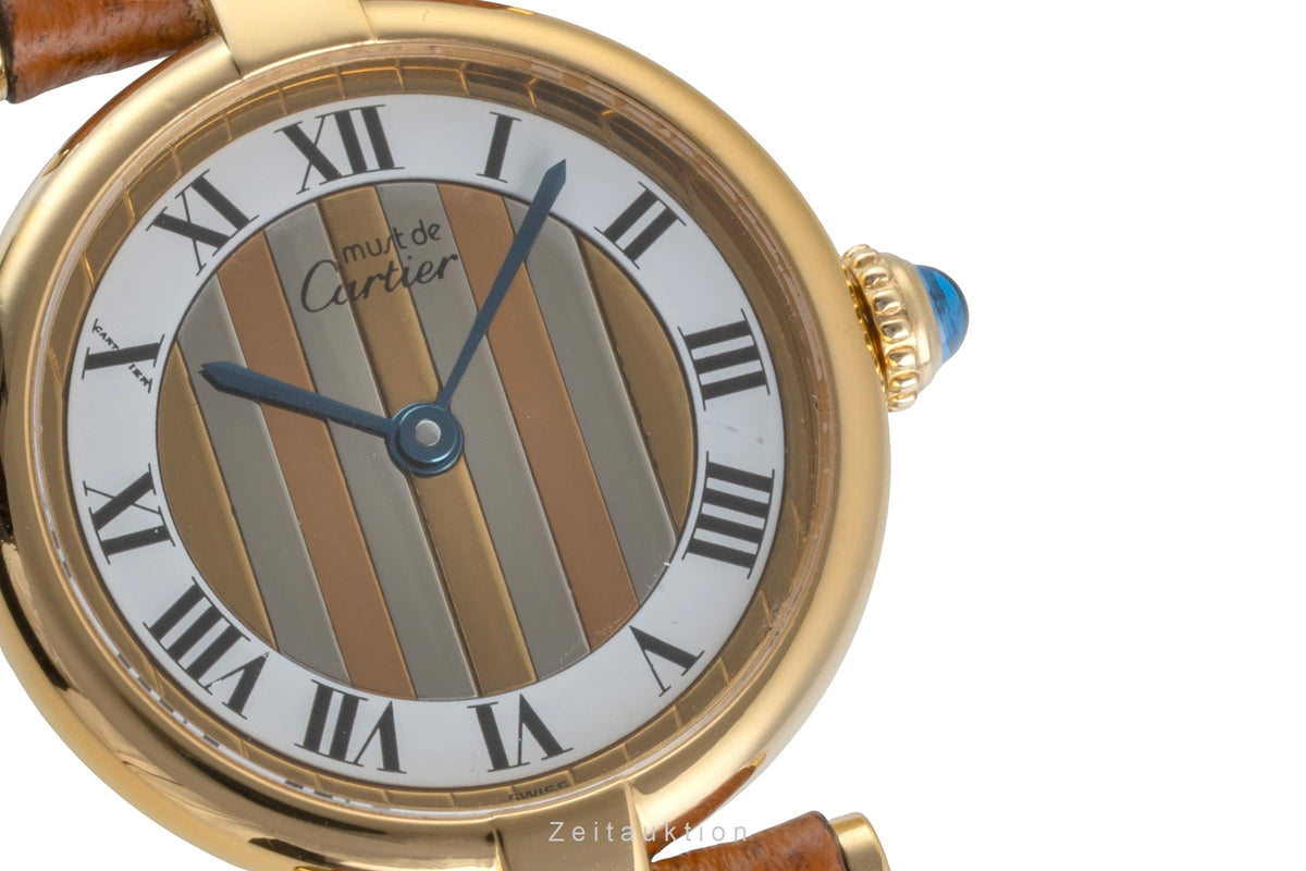Cartier Vermeil silver-gilt quartz women's watch 590004  [2605912]