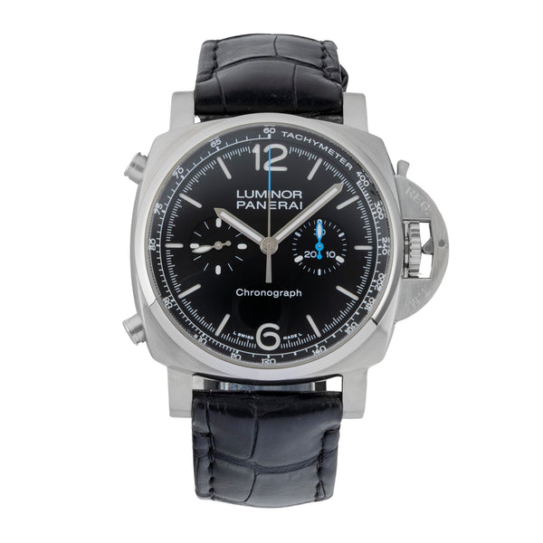 Panerai Luminor  chronograph steel automatic men's watch PAM01109 LP: 10500EUR  [2605913]