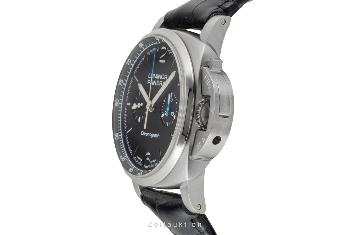 Panerai Luminor  chronograph steel automatic men's watch PAM01109 LP: 10500EUR  [2605913]