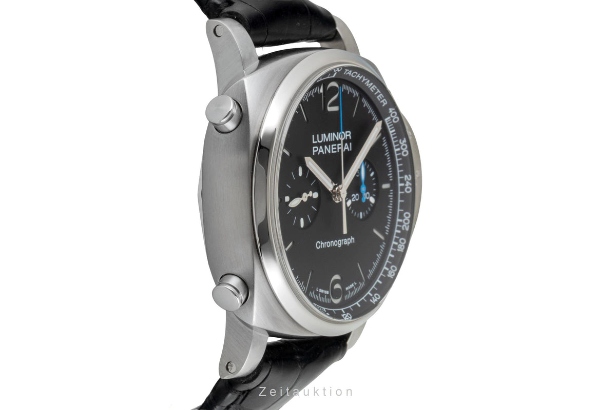 Panerai Luminor  chronograph steel automatic men's watch PAM01109 LP: 10500EUR  [2605913]