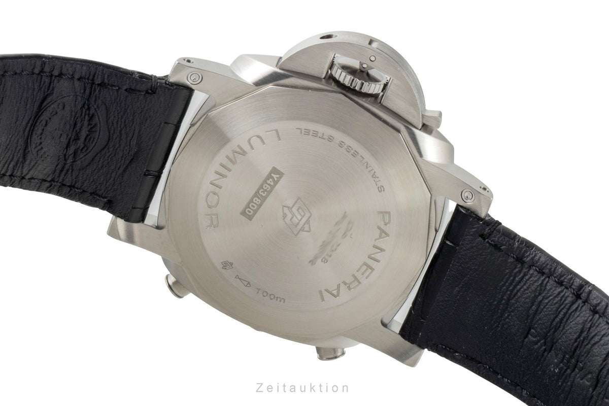 Panerai Luminor  chronograph steel automatic men's watch PAM01109 LP: 10500EUR  [2605913]