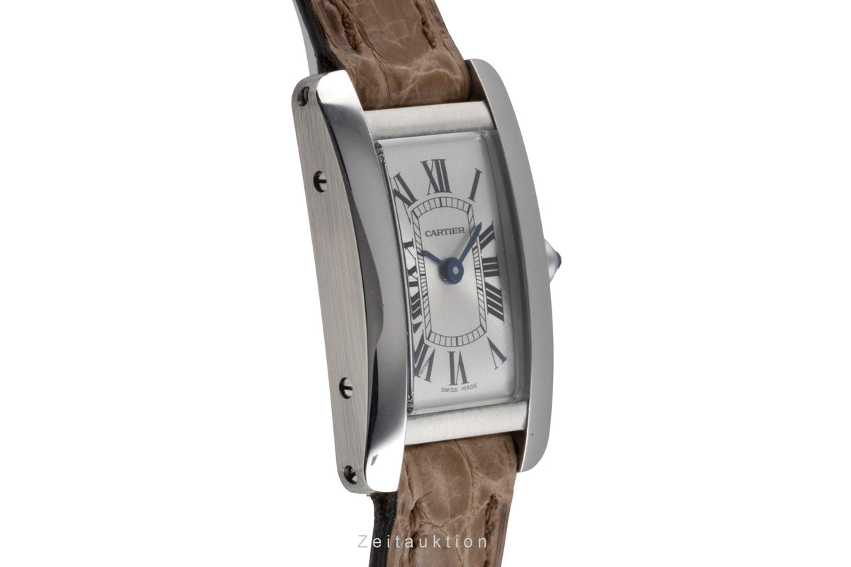Cartier Tank Américaine acier quartz montre pour femmes WSTA0032  [2605914]