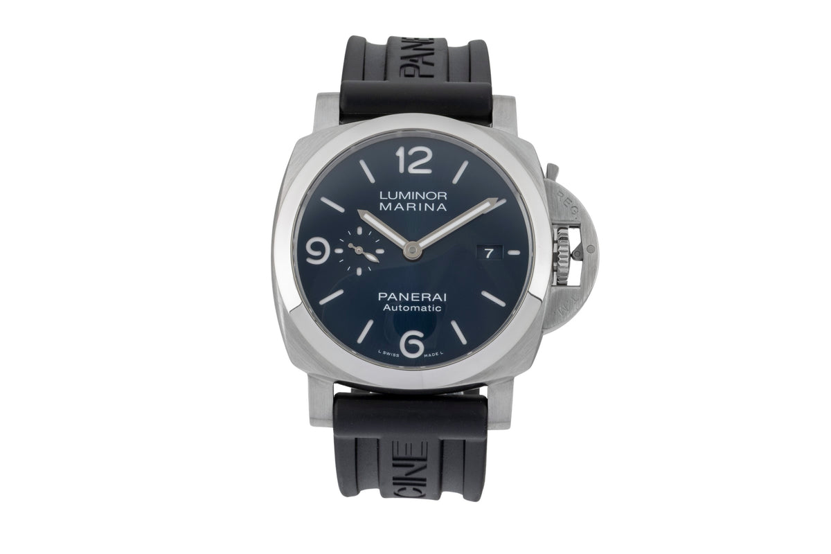Panerai Luminor Marina acero automático reloj para caballeros PAM01313 LP: 9200EUR  [2605915]