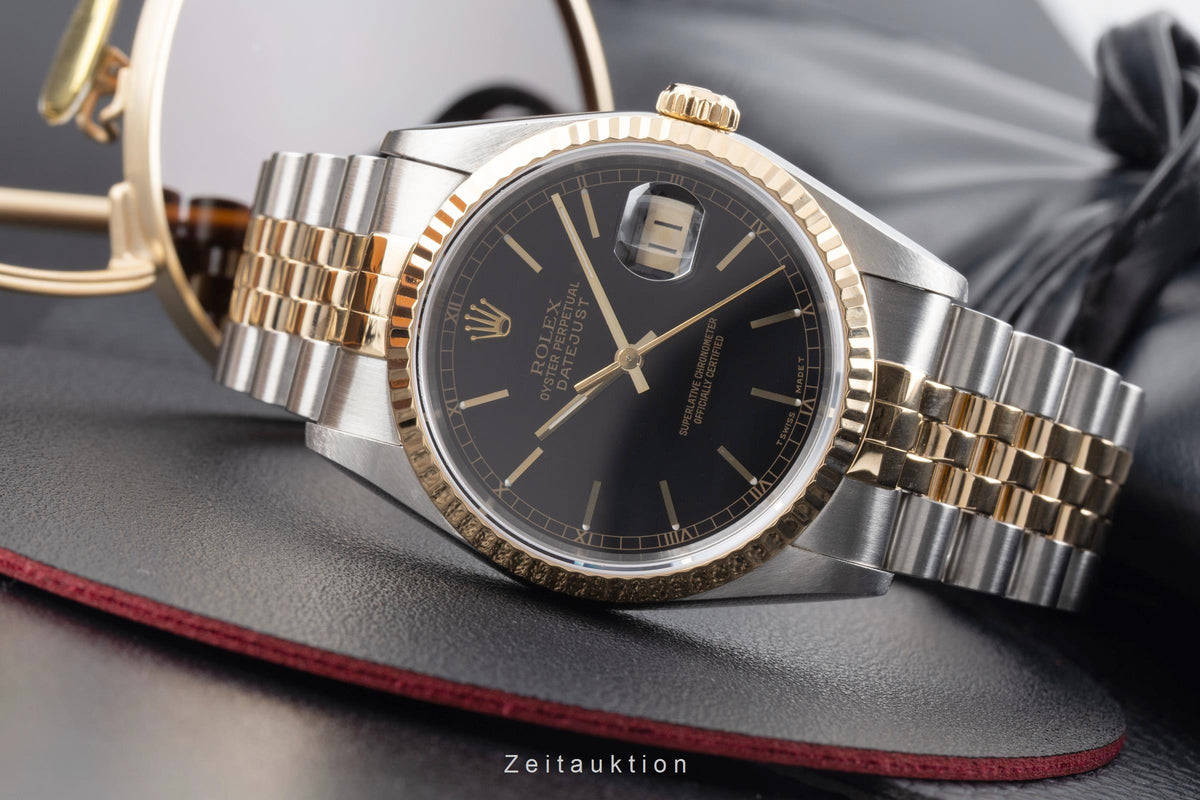 Rolex Datejust acciaio / oro automatismo orologio da uomo 16233  [2605922]