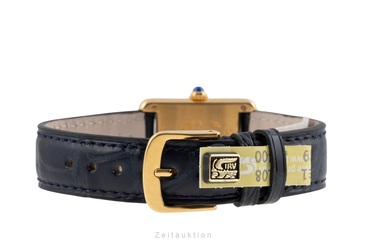Cartier Tank silver-gilt quartz women's watch 366001  [2605923]