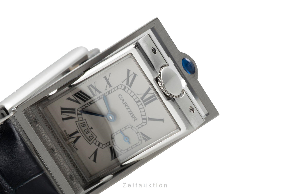 Cartier Basculante acier quartz montre pour hommes W1016055  [2605924]