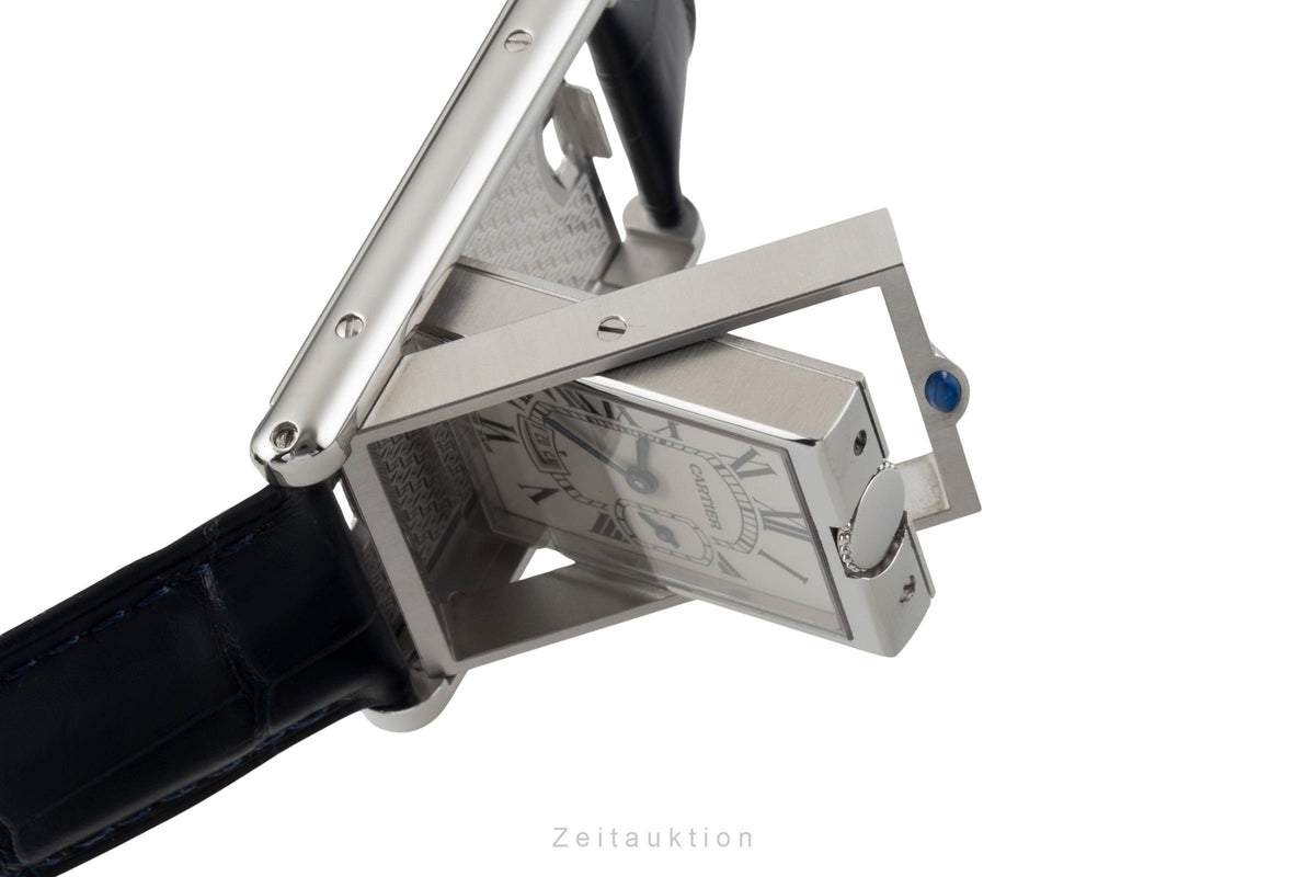 Cartier Basculante acier quartz montre pour hommes W1016055  [2605924]