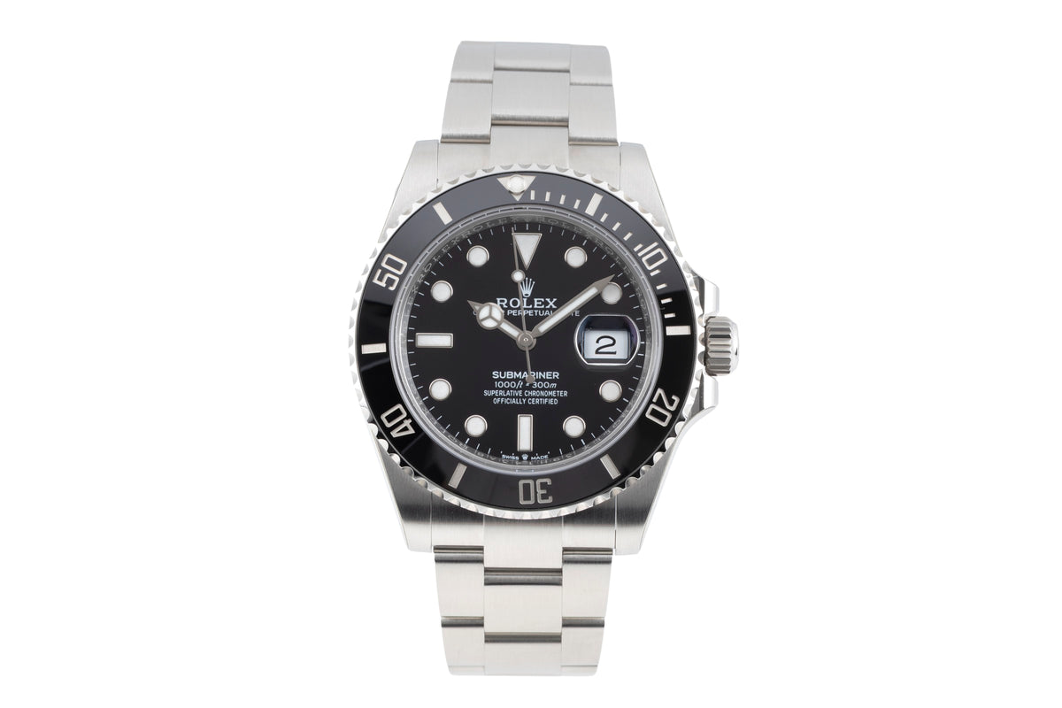 Rolex Submariner steel automatic men's watch 126610LN  [2605926]