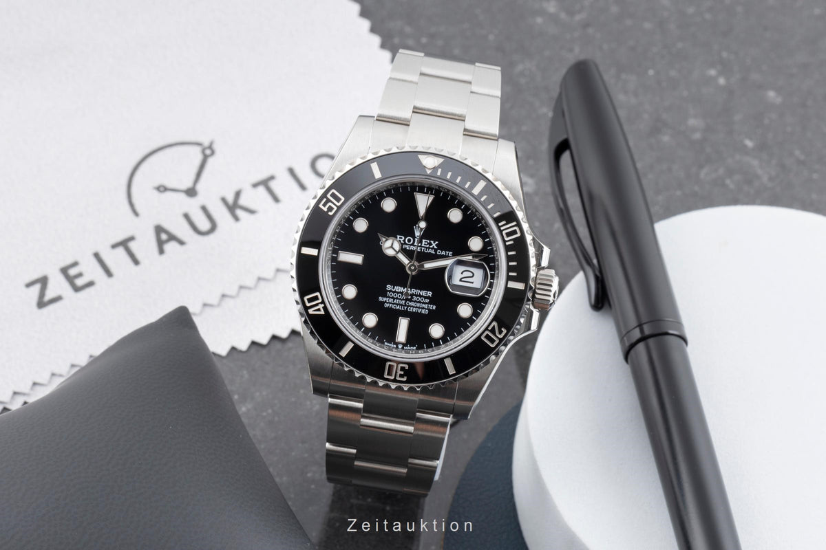 Rolex Submariner steel automatic men's watch 126610LN  [2605926]