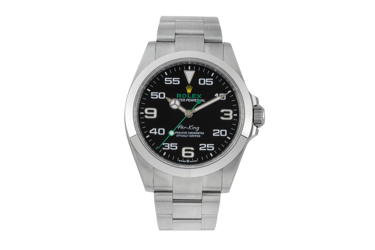 Rolex Air King steel automatic men's watch 126900  [2605927]