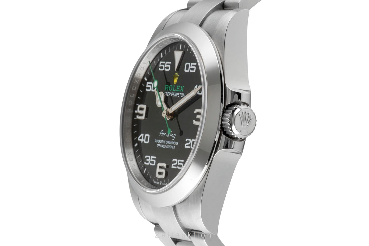 Rolex Air King steel automatic men's watch 126900  [2605927]